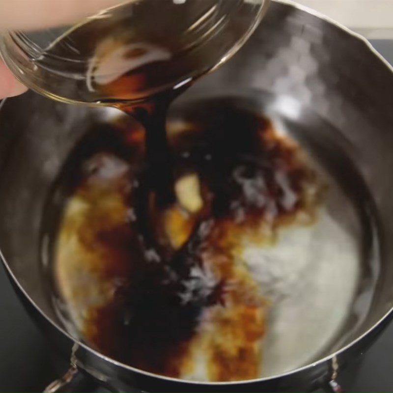 Step 3 Making the sauce Onsen tamago (onsen egg)