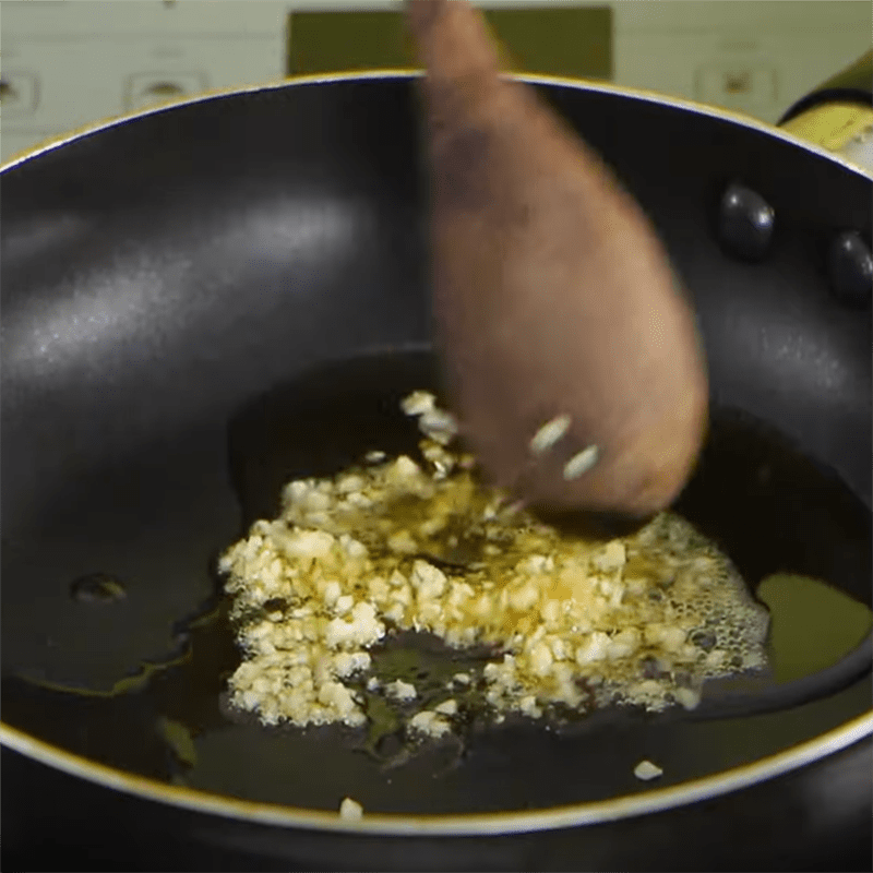 Step 2 Make the sauce Fried Crab Stick Eggs