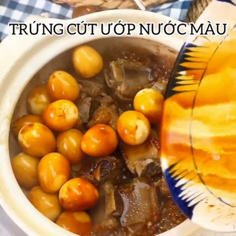 Step 3 Braised Pork Ribs with Quail Eggs Braised Pork Ribs with Quail Eggs (Recipe shared from TikTok Let's Cook with TasteVN)