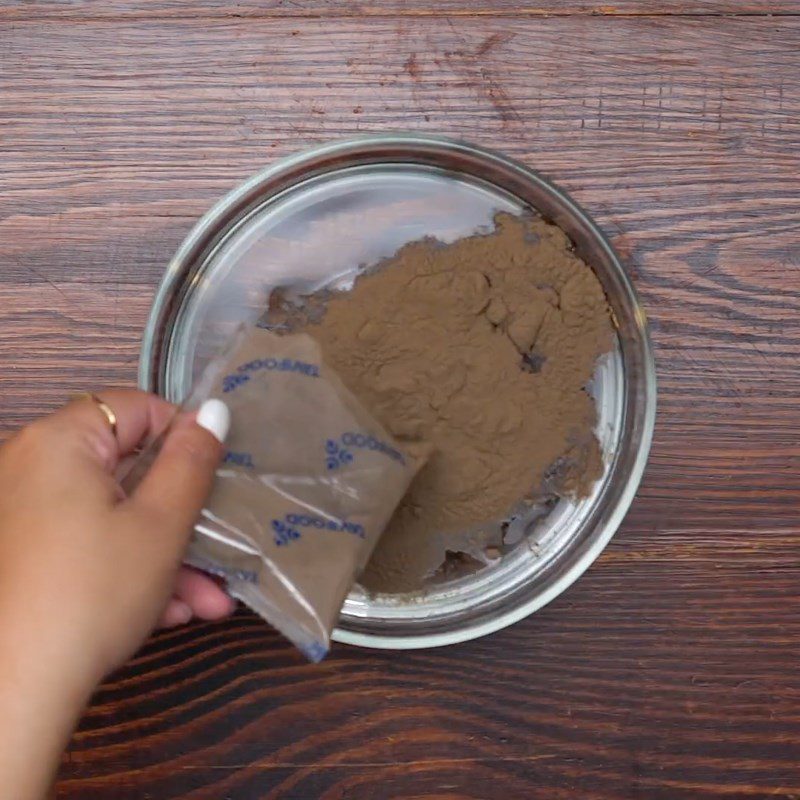 Step 1 Making Grass Jelly Milk Tea Toppings - Grass Jelly - Bạch Đằng Jelly