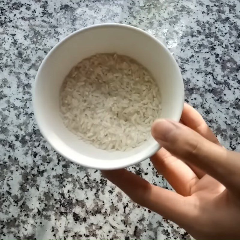 Step 3 Making rice flour Soybean paste (whole soybeans)