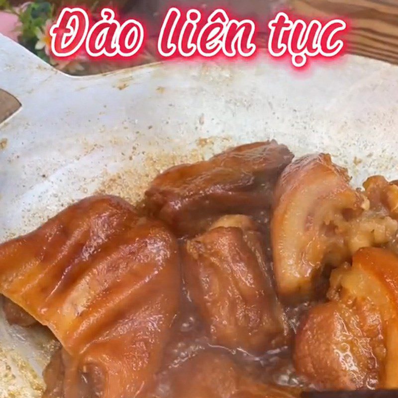 Step 3 Making Coconut Braised Pork Coconut Braised Pork (Recipe shared from TikTok Let's Cook with TasteVN)