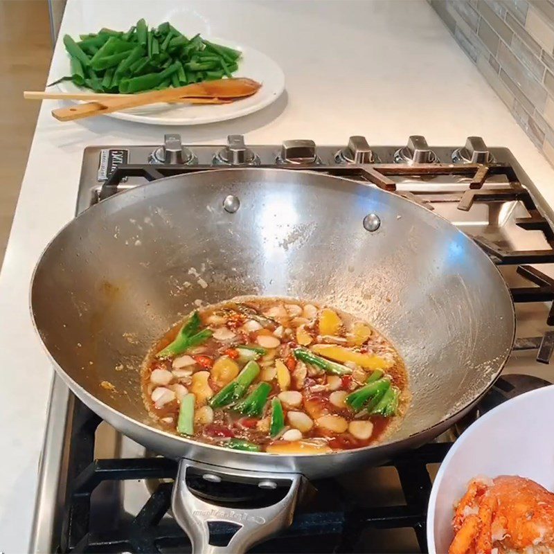 Step 5 Making tamarind sauce lobster Tamarind sauce lobster