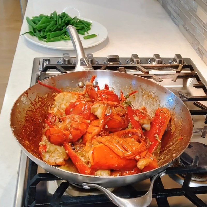 Step 5 Making tamarind sauce lobster Tamarind sauce lobster