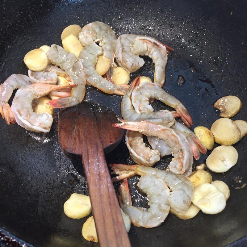 Step 2 Making Shrimp with Cheese Sauce Shrimp with Cheese Sauce (recipe shared by a user)