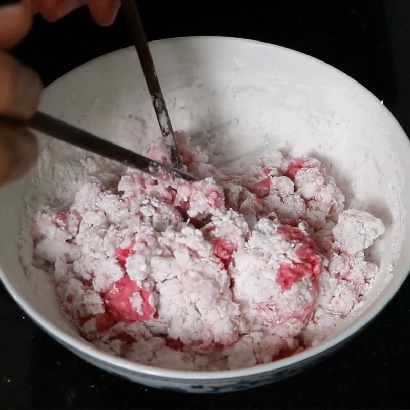 Step 2 Making Rose Tapioca Pearls Topping Rose