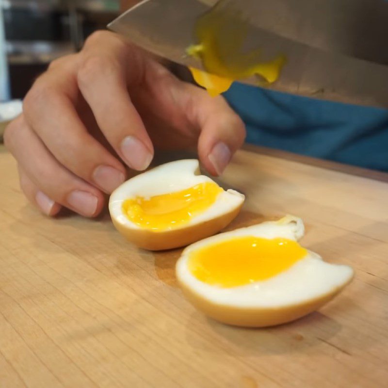 Step 2 Making Eggs Shoyu Ramen