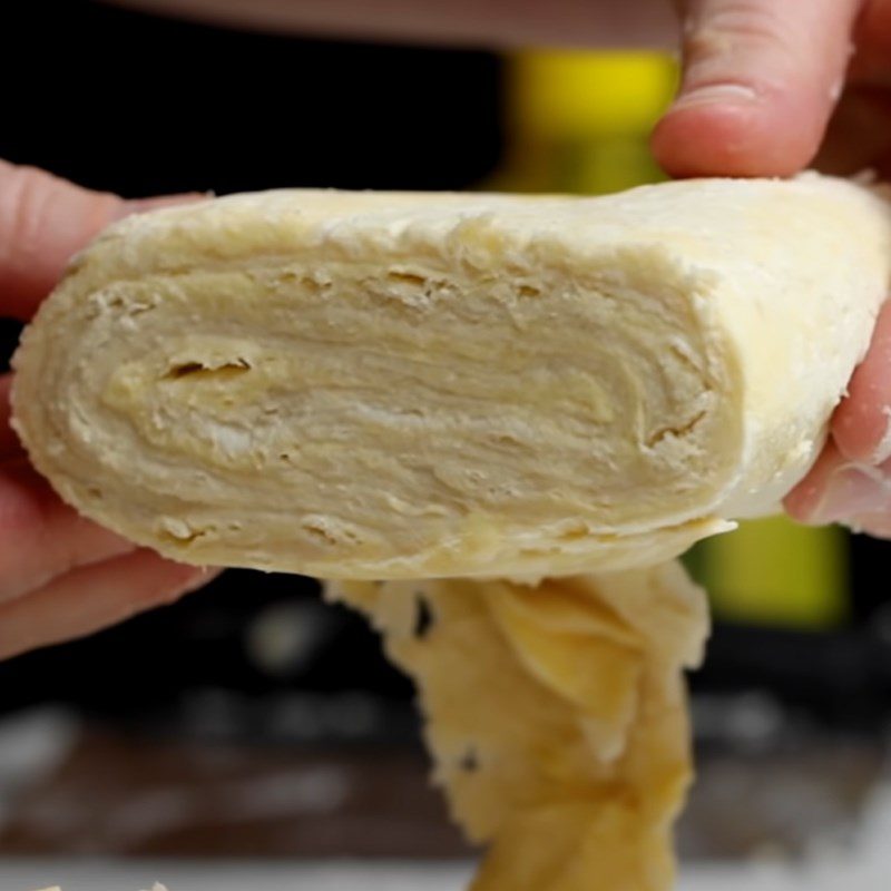 Step 4 Make the dough for Potato Beef Pie - La tourtiere