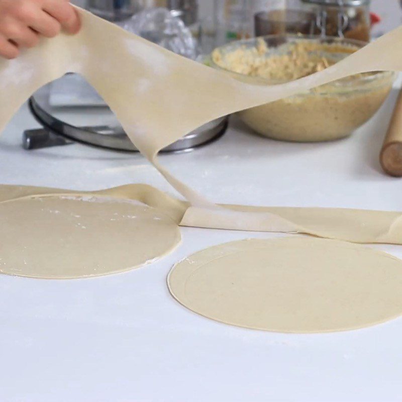 Step 4 Making traditional Galette pastry