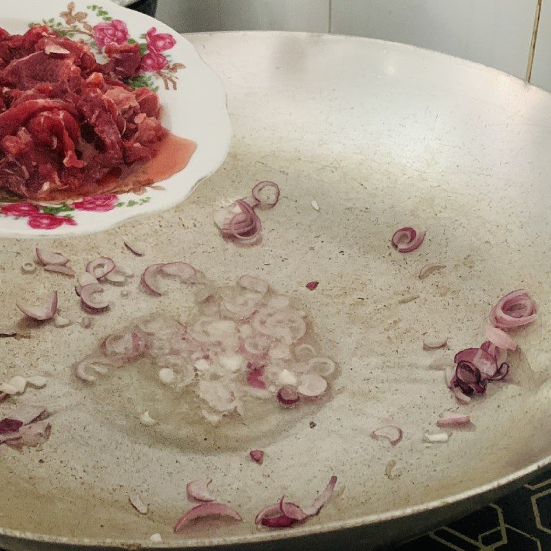 Step 2 Make Jackfruit Fiber Stir-fried with Beef Jackfruit Fiber Stir-fried with Beef