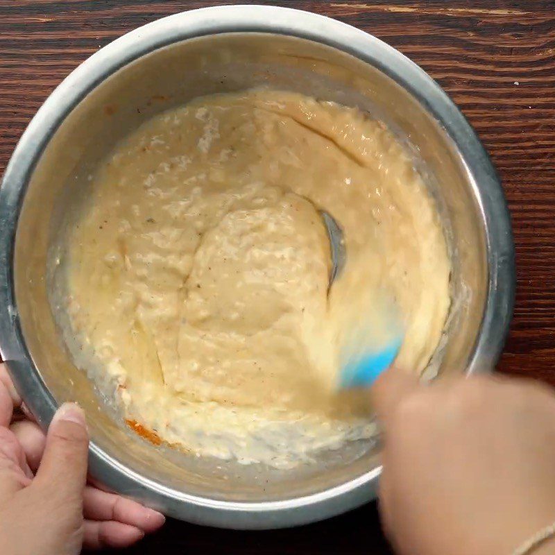 Step 4 Coating the chicken with crispy flour Fried Chicken