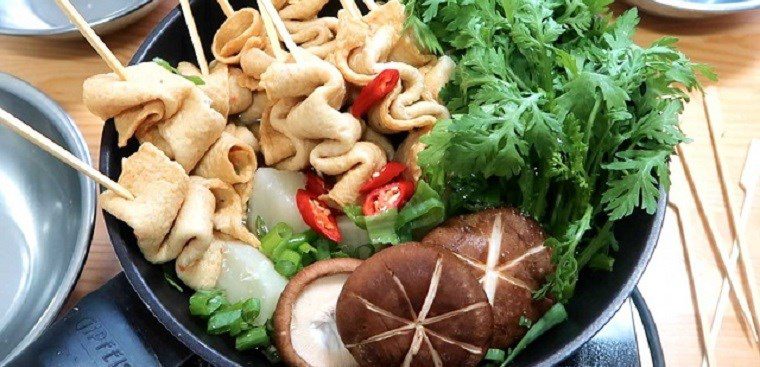 Korean Fish Cake Hot Pot