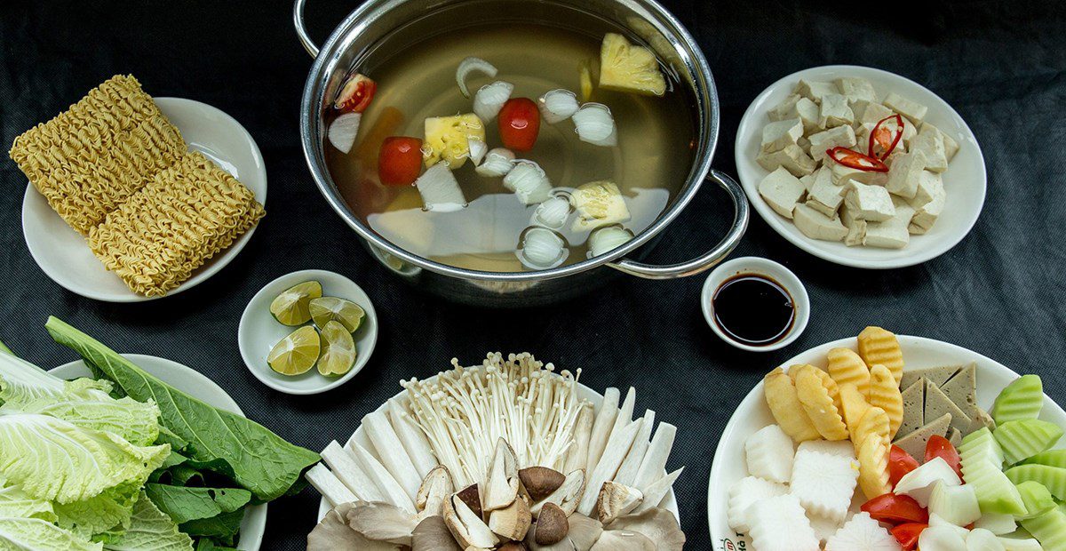 Vegetarian Mushroom Hot Pot