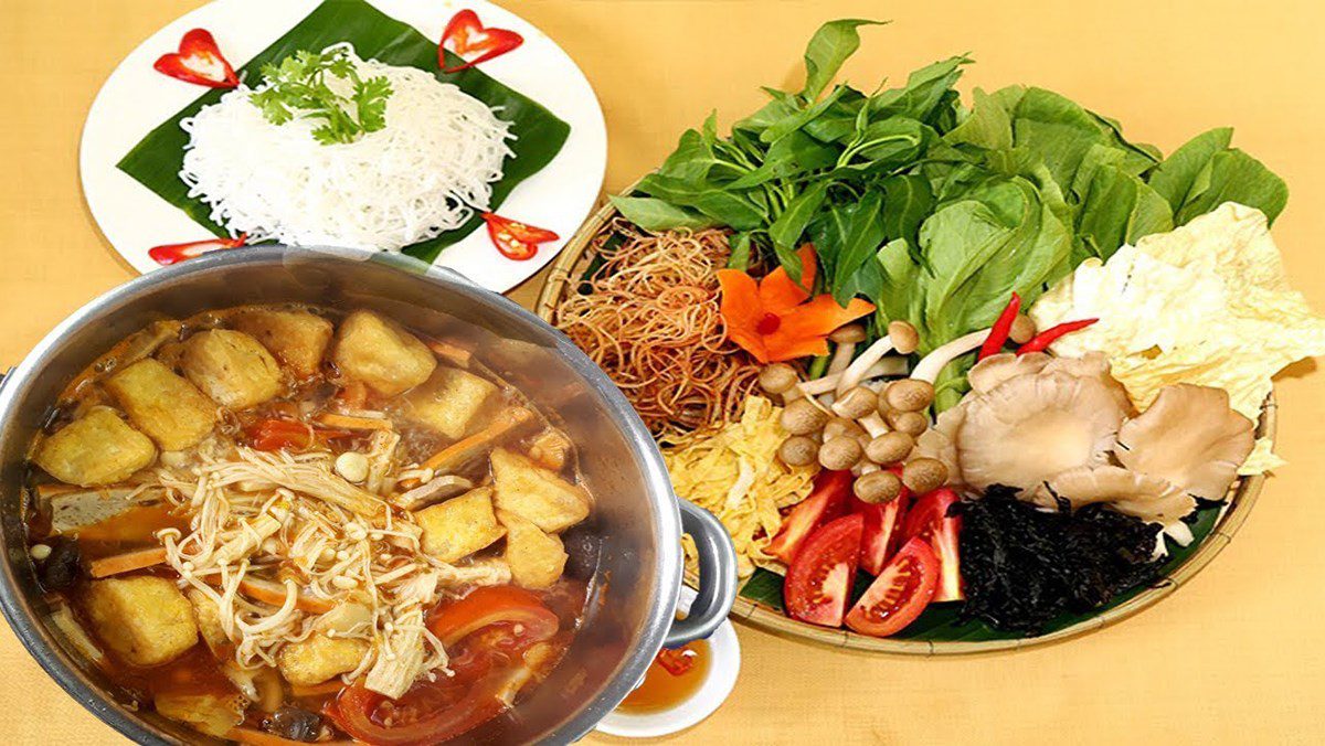 Thai Vegetarian Mushroom Hotpot