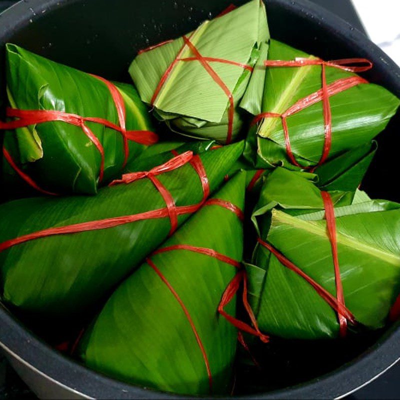 Step 6 Boiling salty sticky rice cake (Recipe shared by a user)