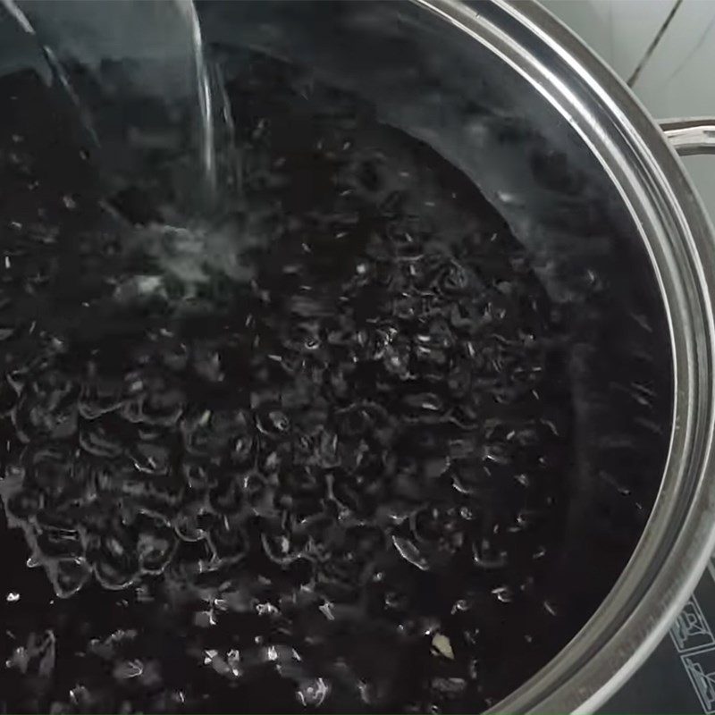 Step 1 Boil beans Black Bean Coconut Cake