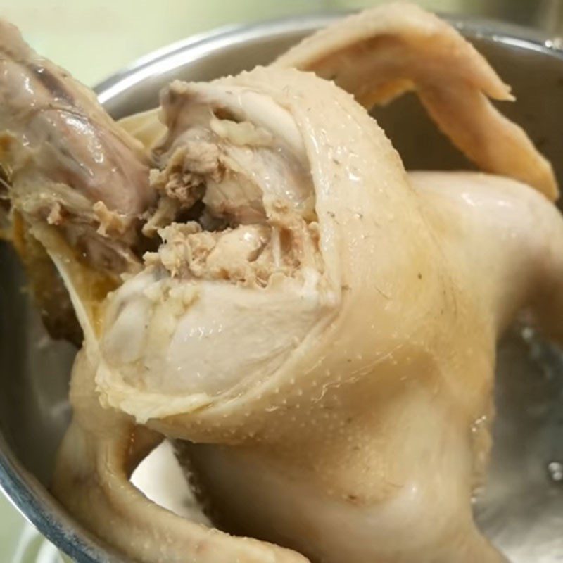 Step 2 Boiled Chicken for Chicken Pho using a pressure cooker