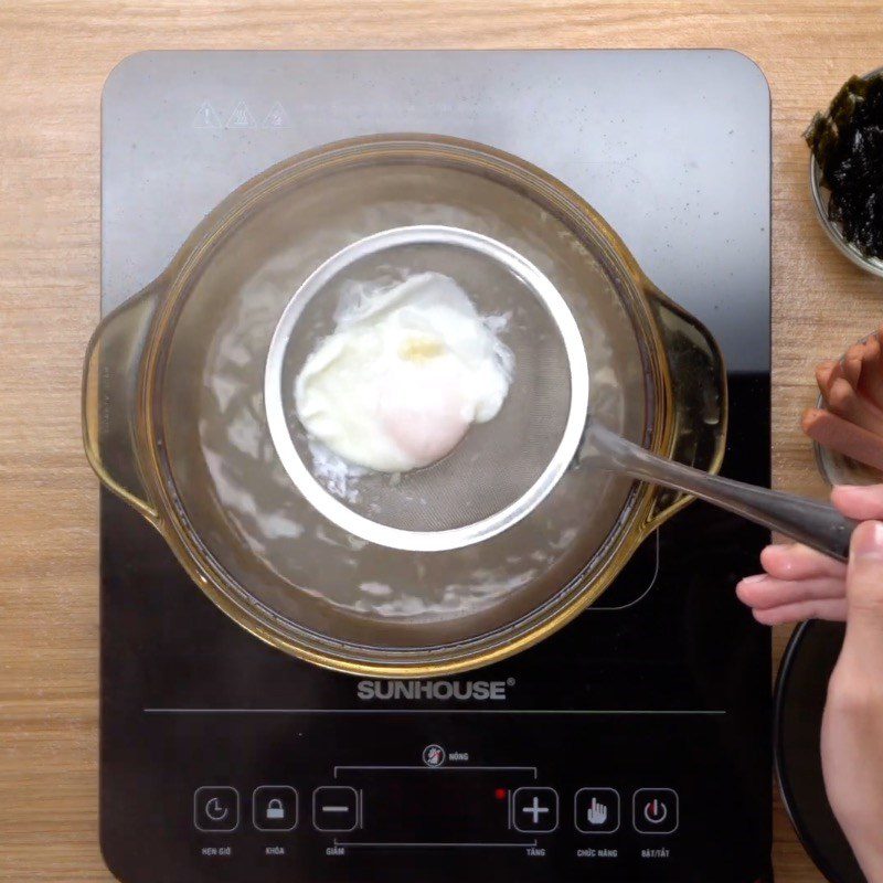 Step 2 Boil the noodles and eggs for Spicy Soft-Boiled Egg Noodles using Samyang noodles