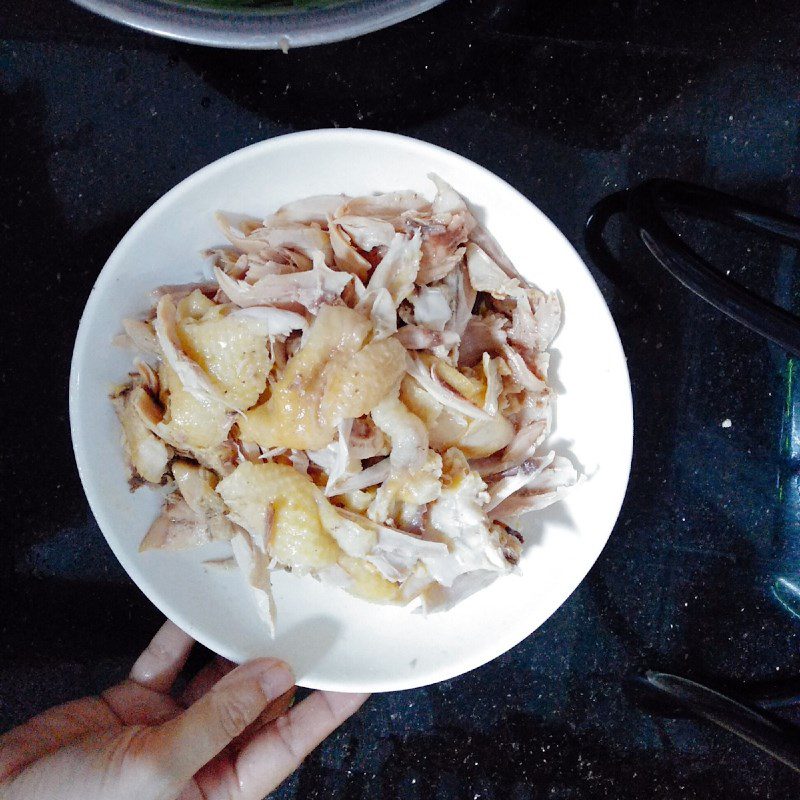 Step 2 Boiled Chicken Chicken Salad with Onion and Cucumber