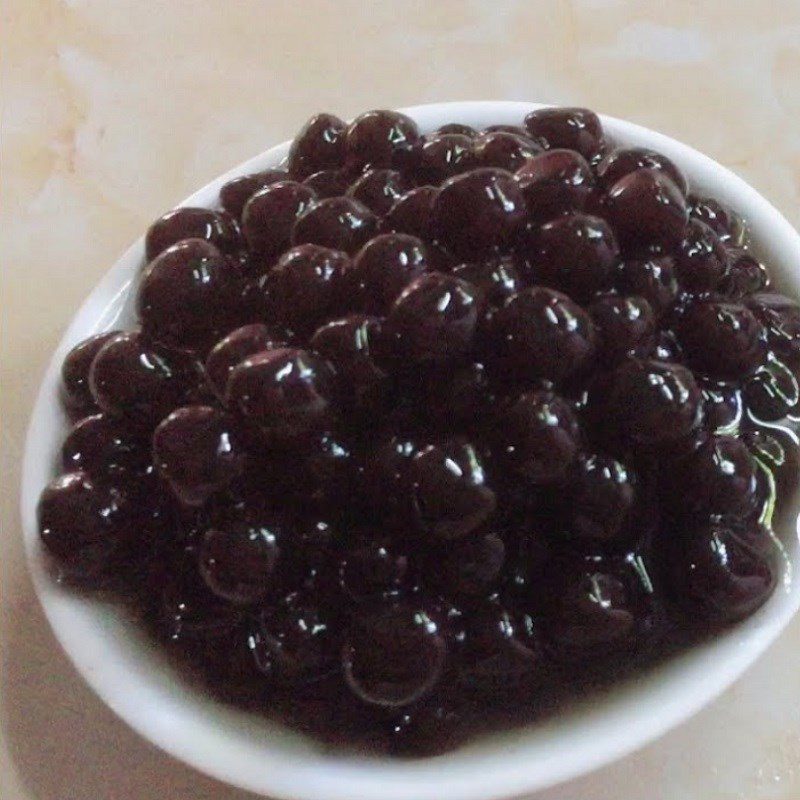 Step 1 Boil the pearls and prepare lychee for Lychee Milk Tea