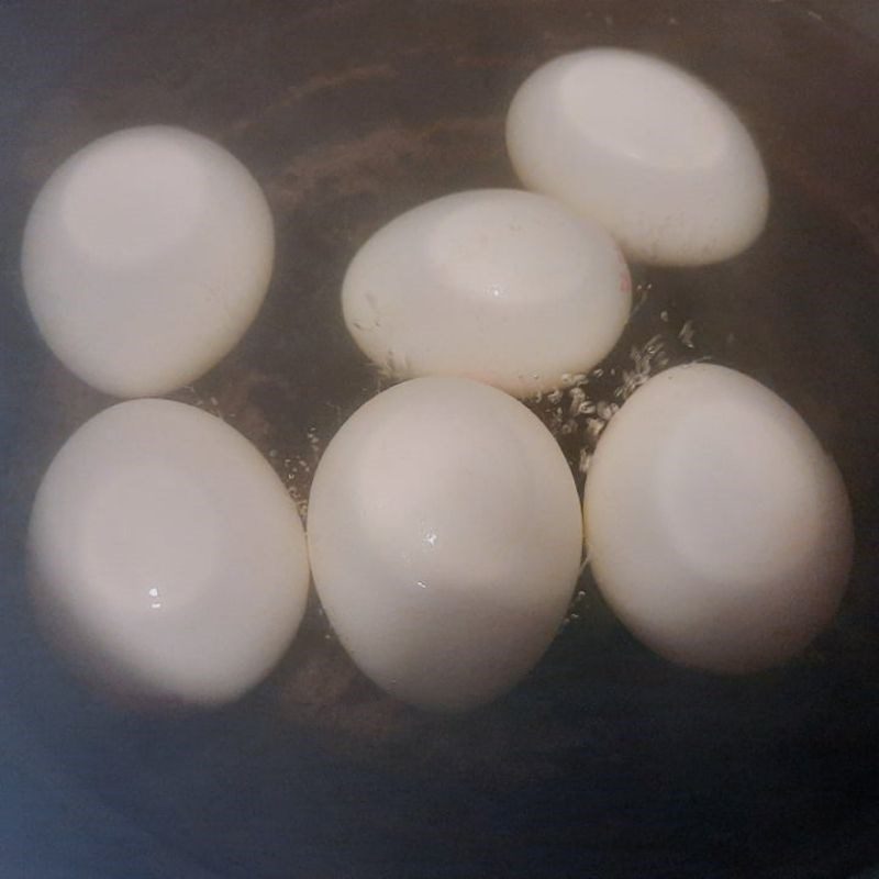 Step 2 Boiled Eggs Pork Sausage Stew