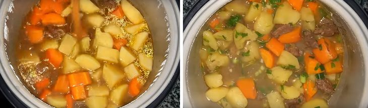 Step 3 Cooking beef stew with potatoes using a rice cooker Beef stew with potatoes