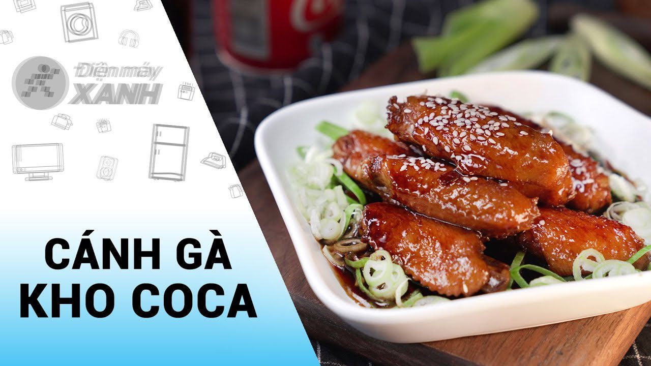 Coca-Cola Braised Chicken Wings