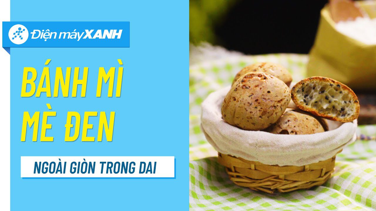 Korean Black Sesame Bread