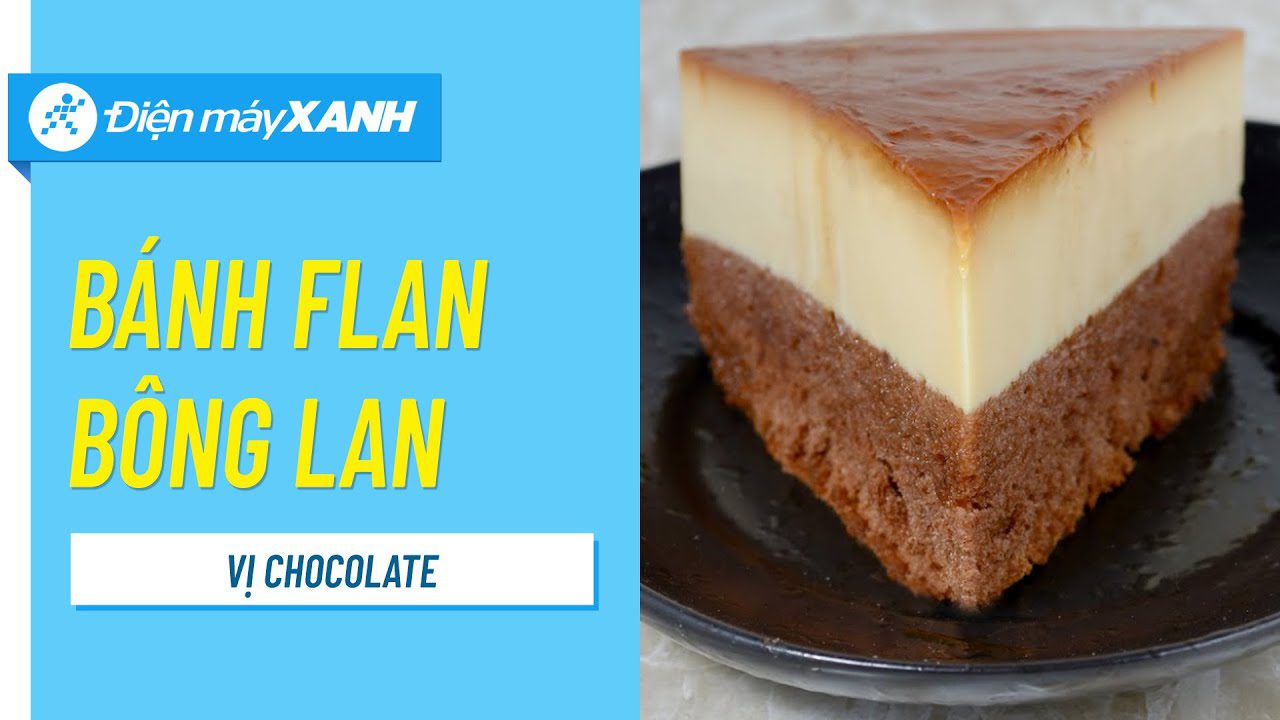 Chocolate Sponge Flan Cake