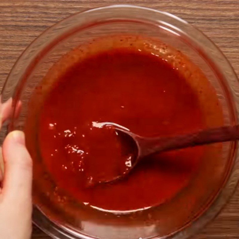 Step 1 Make sauce for Mixed Noodles with Minced Meat