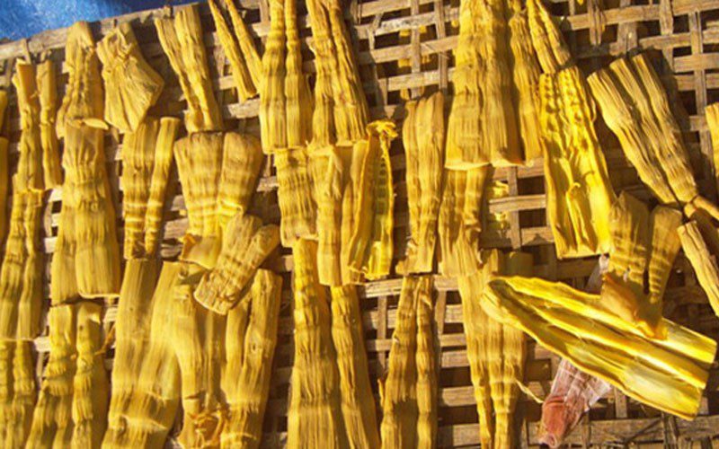 What are dried bamboo shoots?