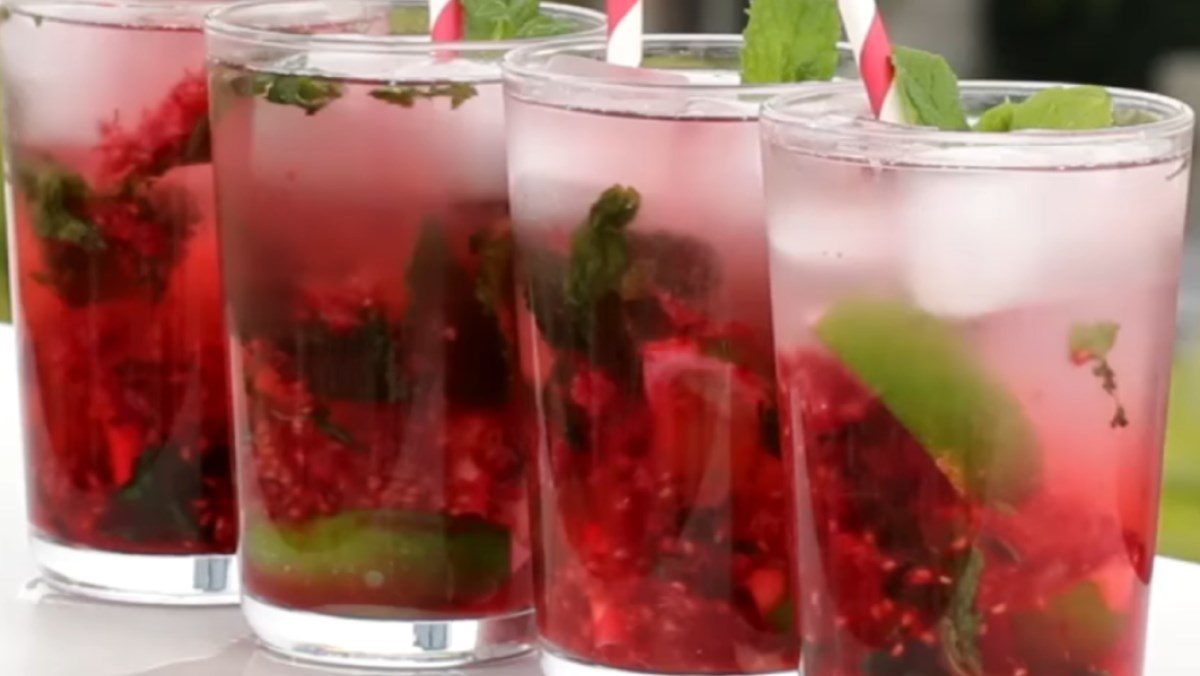 Raspberry Mojito