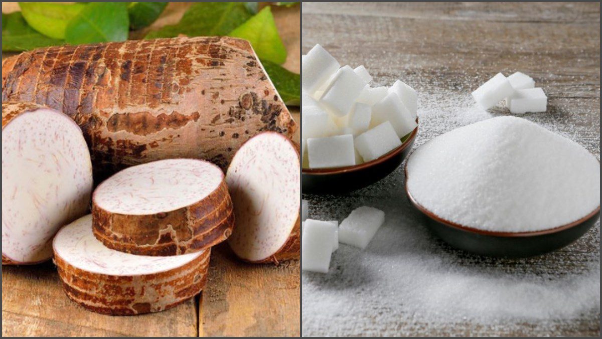 Ingredients for Taro Jam