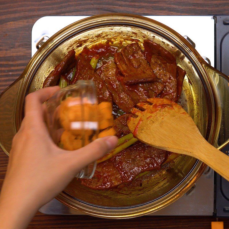 Step 5 Vegetarian Beef Stew