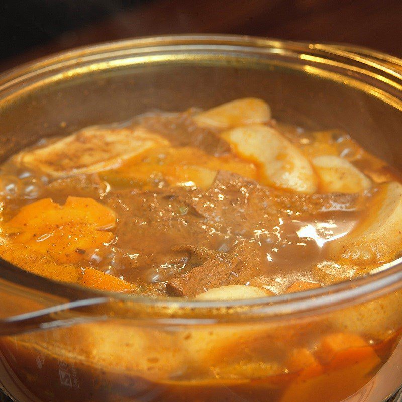 Step 5 Vegetarian Beef Stew