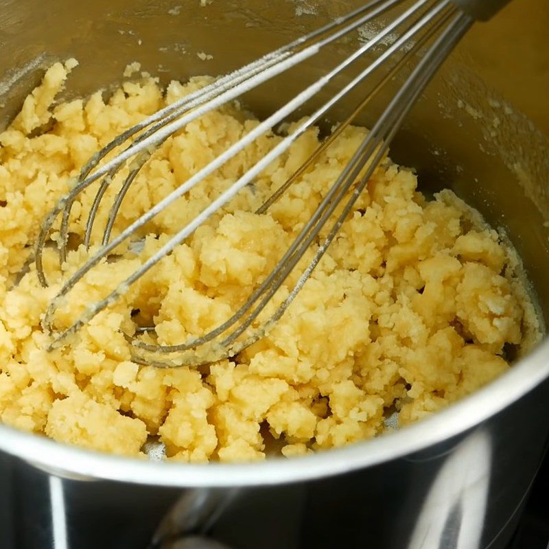 Step 1 Cooking the Vegan Flan Batter from Corn Flour