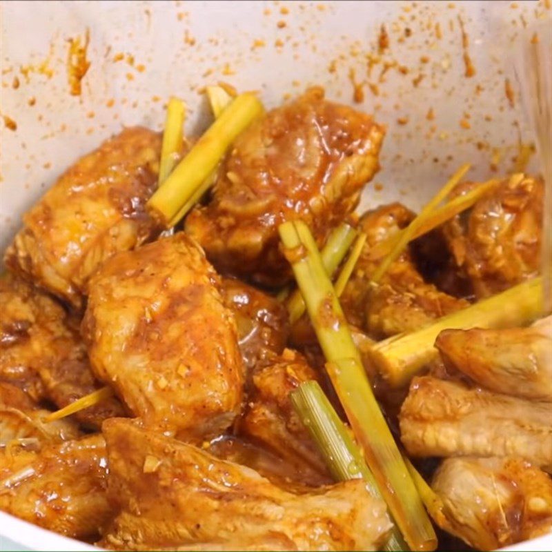 Step 5 Cook the curry Pork rib curry