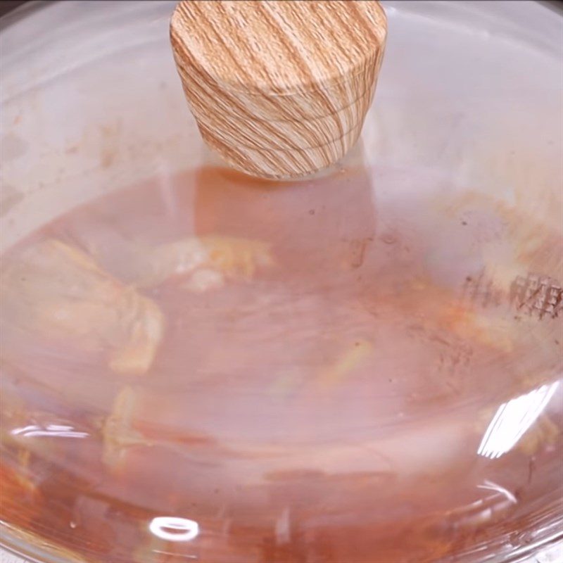 Step 5 Cook the curry Pork rib curry