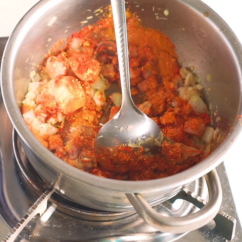 Step 4 Cooking Beef Curry Beef Curry with Coconut Milk