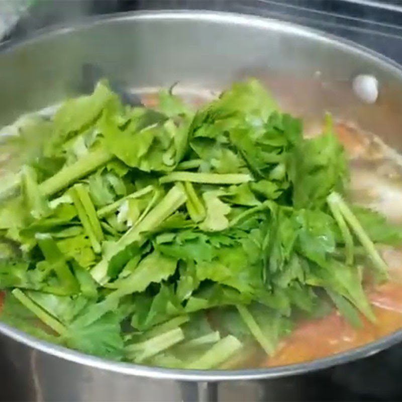 Step 4 Cook the soup Baked fish stew