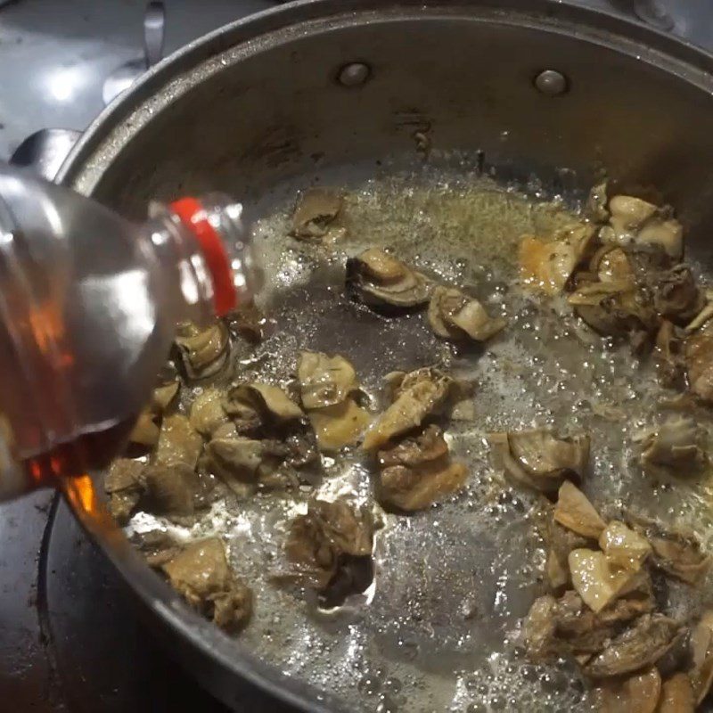 Step 3 Cook the soup Canh trai rau cải