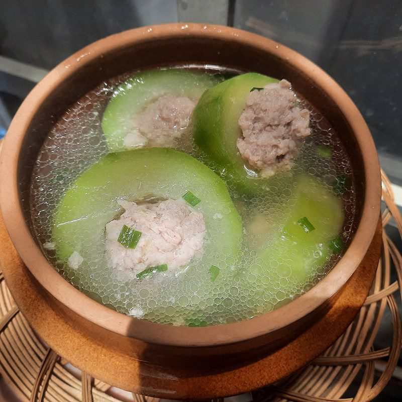 Step 3 Cook the soup Stuffed gourd soup