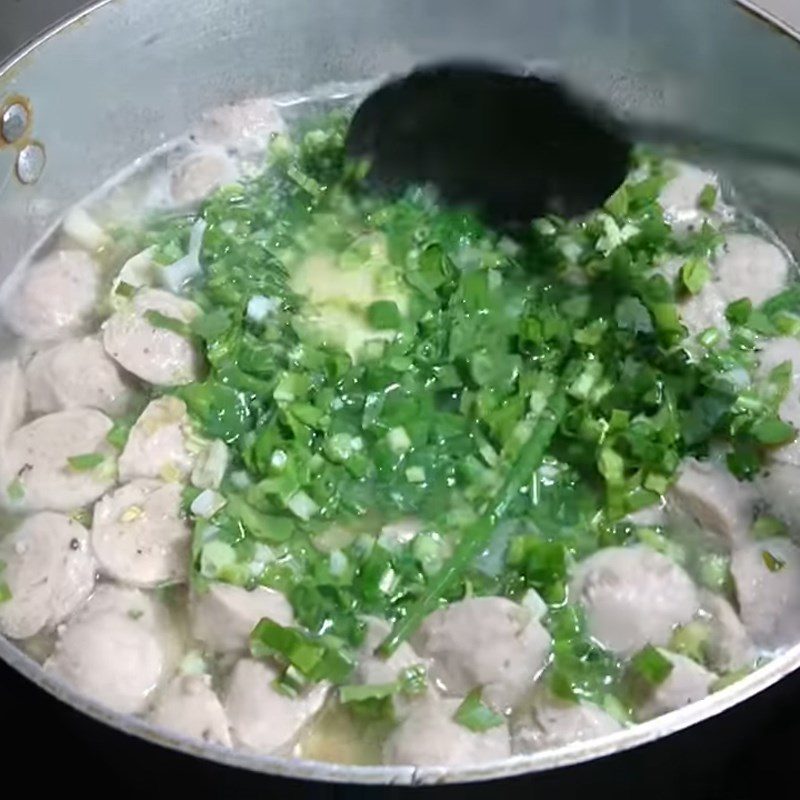 Step 3 Cooking the Taro Ball Soup