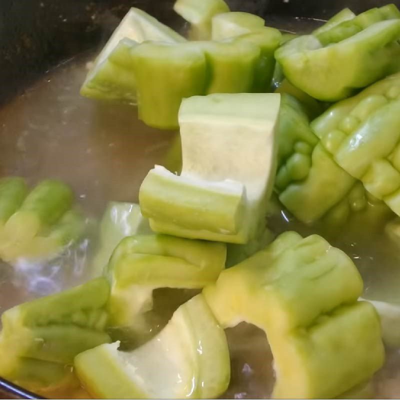 Step 3 Cooking Soup Recipe for Bitter Melon with Beef