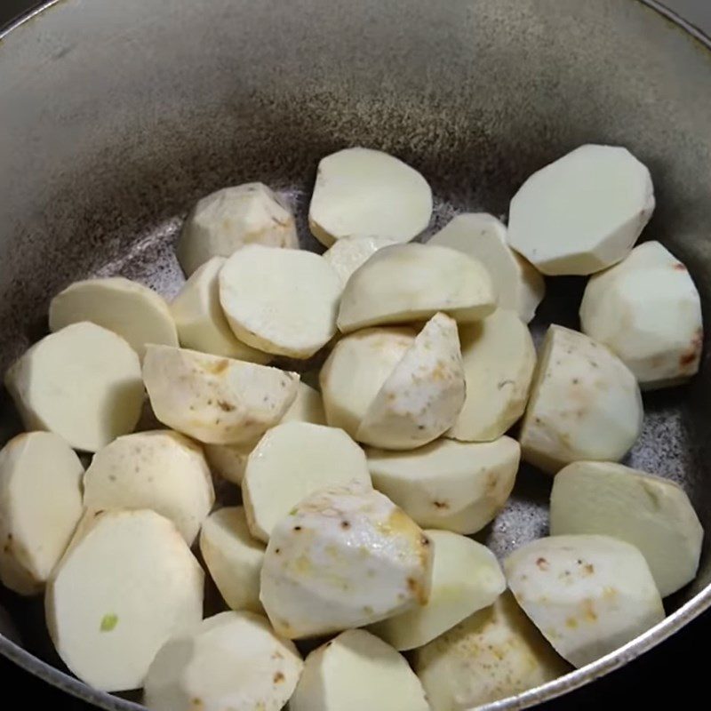 Step 3 Cooking the Taro Ball Soup