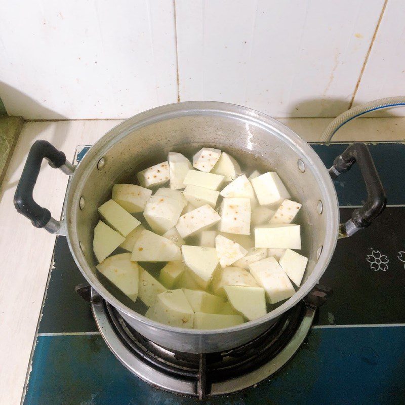 Step 2 Cook Mung Bean Soup with Ground Pork