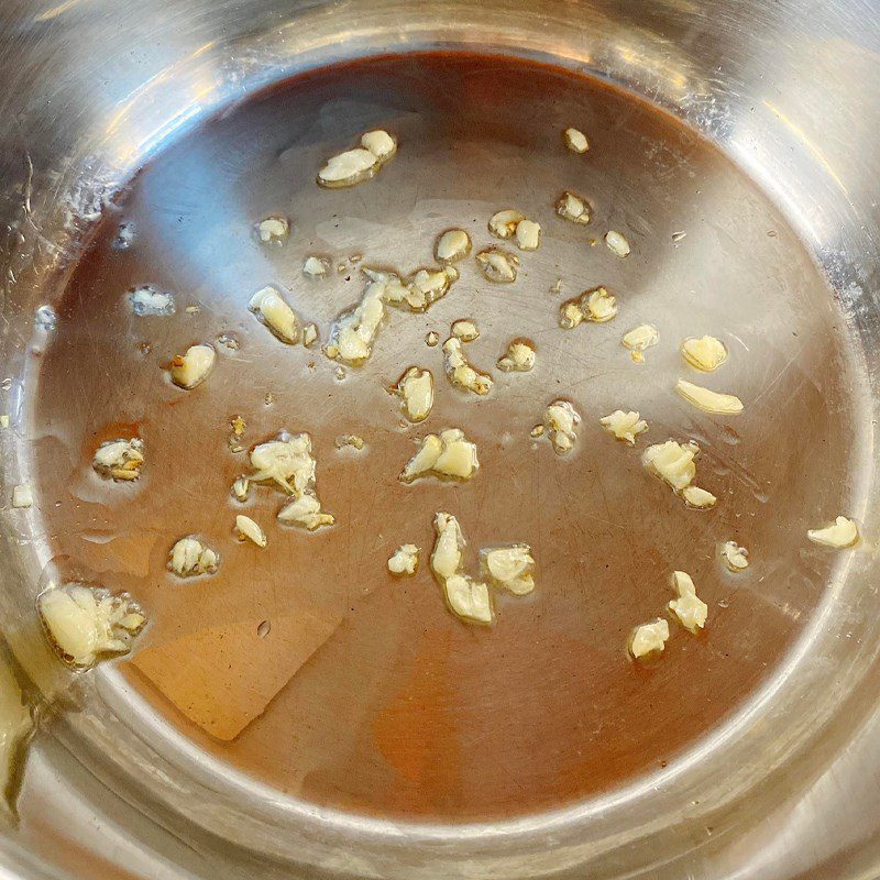 Step 2 Cook Sweet Potato Leaf Soup with Garlic