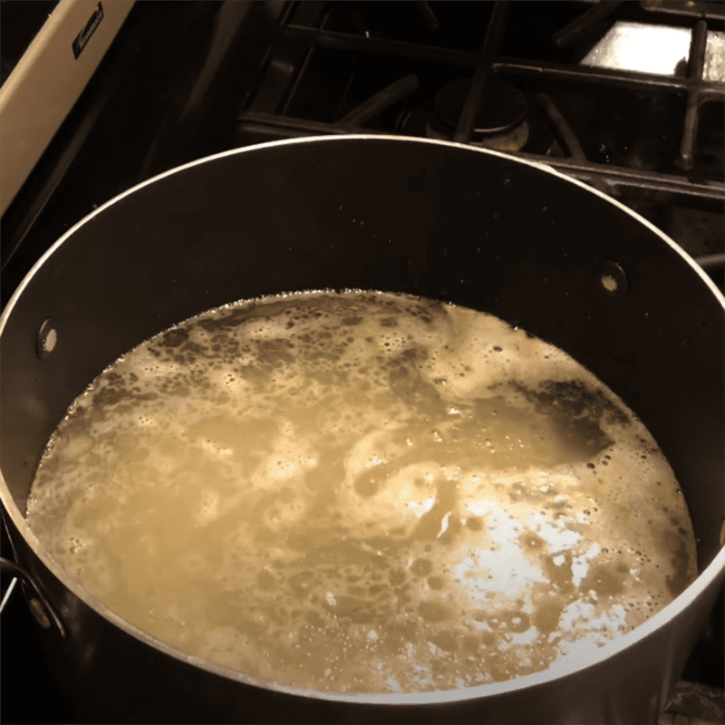 Step 4 Cooking Porridge Green Bean Porridge