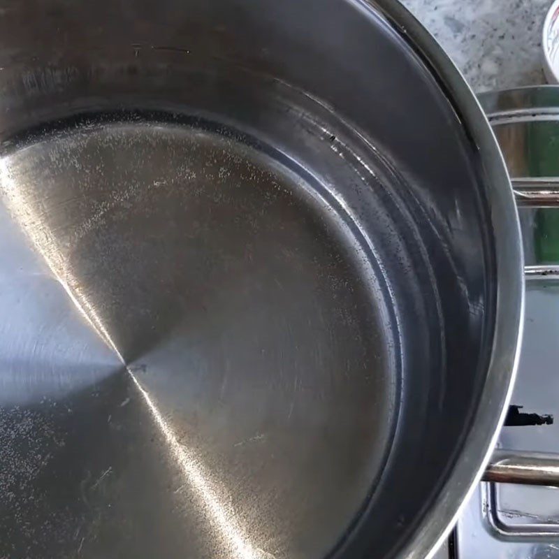 Step 1 Cook mung bean porridge Vegetarian mung bean porridge with gourd