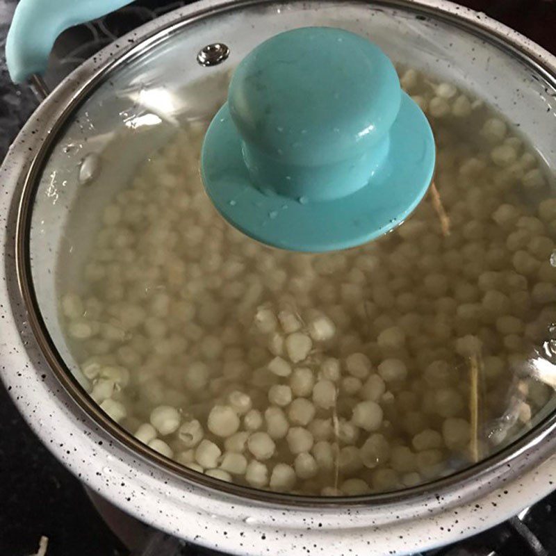 Step 2 Cooking the pudding for Corn Pudding
